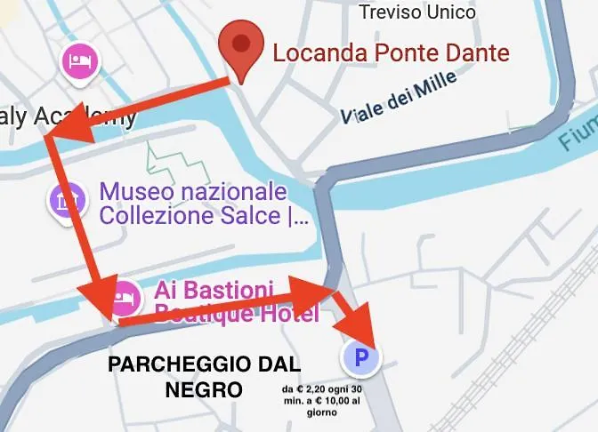 Oda ve Kahvaltı Ponte Dante Treviso